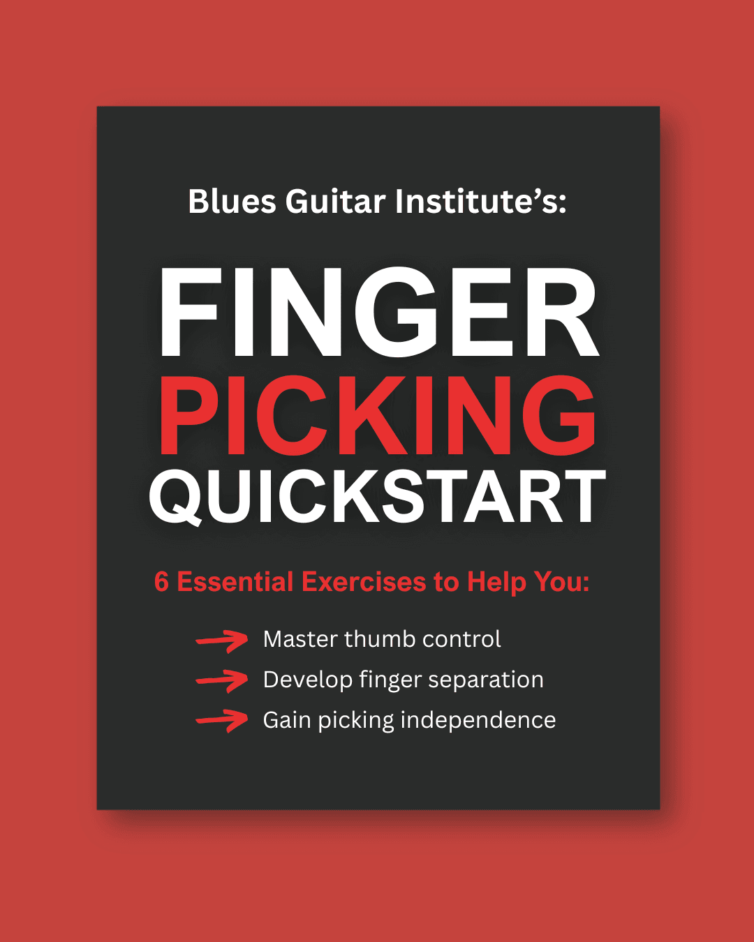 Fingerpicking QuickStart – 3-Step Plan for Essential Blues Movements preview