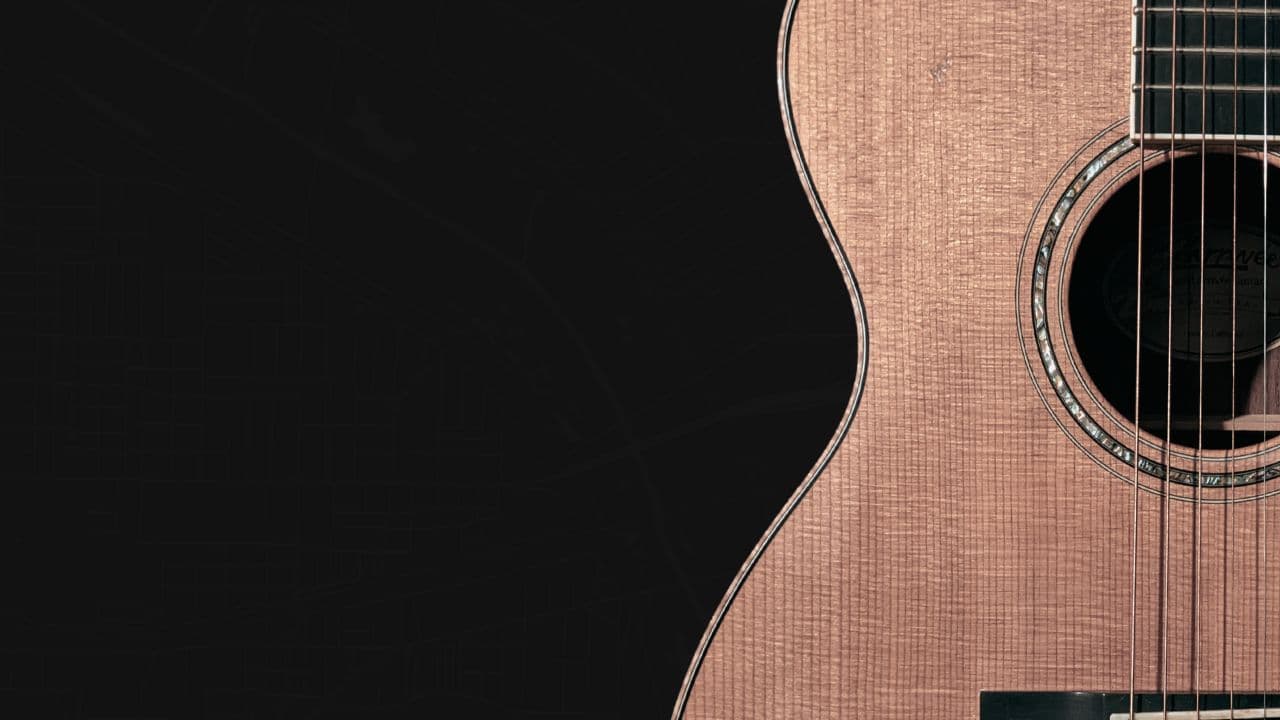 Guitar background
